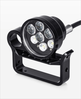 Underwater light set NW7 RCA Head + Universal Battery Canister