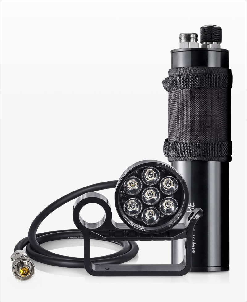 Zestaw light for me: Głowica 7XML RCA + Aku M+ 14.2Ah 14.4V