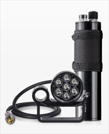 Zestaw light for me: Głowica 7XML RCA + Aku M+ 14.2Ah 14.4V