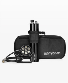Underwater light set NW7 RCA Head + Universal Battery Canister