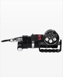 Light For Me Latarka NW7 + Aku 4.4-7.8Ah Sidemount Backmount Factory Refurbished