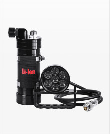 7XPE Head + Accu 4.4-7.8Ah Sidemount Backmount Factory Refurbished